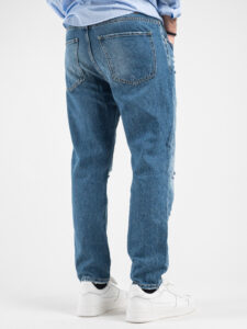 IMPERIAL Jeans slavato con rotture P7502C2327 Denim3