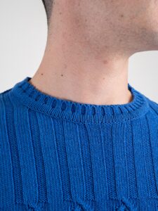 IMPERIAL Maglione leggero in cotone lavorato M3614GIOP Royal5