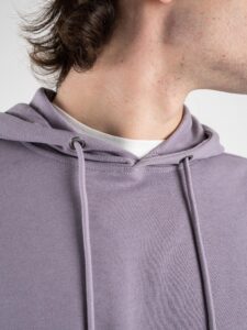 ONLY&SONS Felpa basica garzata con tascone e cappuccio SOUTH 22025964 Purple Ash2