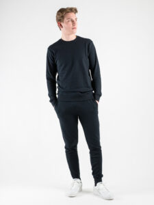 ONLY&SONS Felpa girocollo garzata SOUTH 22025965 Dark Navy2