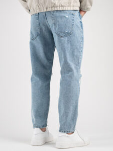 ONLY&SONS Jeans lavaggio medio leggermente slavato con rotture AVI CROP 220249272