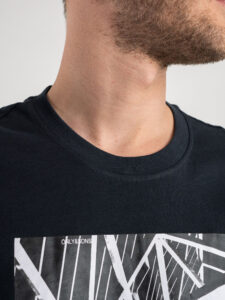 ONLY&SONS T-shirt con stampa frontale PAUL 22025271 Dark Navy3