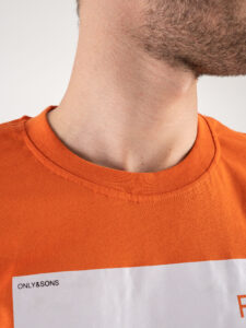 ONLY&SONS T-shirt con stampa frontale natura PAUL 22025271 Koi4