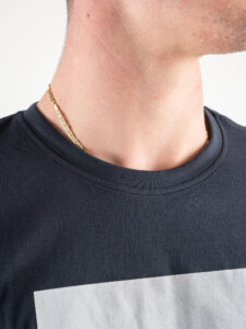 ONLY&SONS T-shirt in cotone con palma TREY 22025676 Dark Navy3