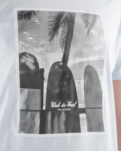 ONLYSONS T shirt in cotone con stampa Surf TREY 22025676 Ancient Water3 ONLY&SONS ONLY&SONS T-shirt in cotone con stampa Surf TREY 22025676 Ancient Water