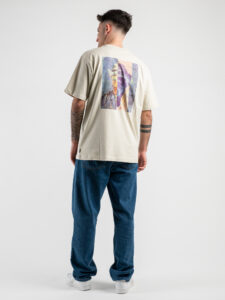 ONLY&SONS T-shirt over con stampa Van Gogh fronte:retro ART 22025268 Pelican6