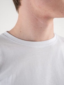 BERNA T-shirt in cotone con stampa Week 230414 Bianca3