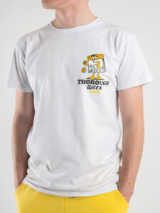 BERNA T-shirt in cotone con stampa Week 230414 Bianca4