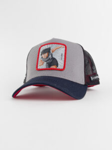 CAPSLAB Cappellino Holly & Benji grigio con retina nera e patch grigio KOJIRO Grigio1