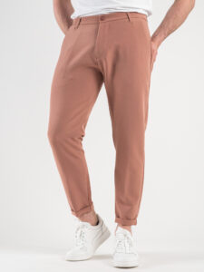 ESTASI Abito intero leggero in poliviscosa con giacca doppiopetto e pantalone slim fit MARSIGLIA Rosa antico6