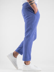 ESTASI Abito intero leggero in poliviscosa con giacca doppiopetto e pantalone slim fit MARSIGLIA Viola8