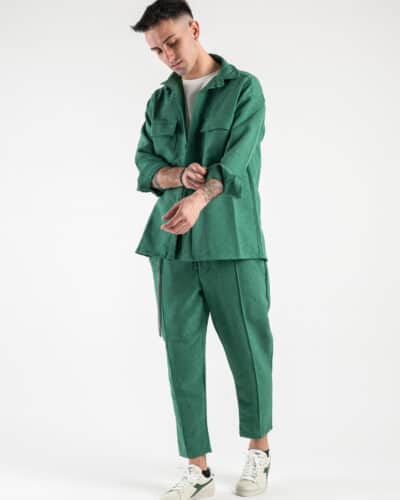 ESTASI Completo giacchetta sportiva Pantalone morbido con coulisse CHELSEA Brasile5 Saldi