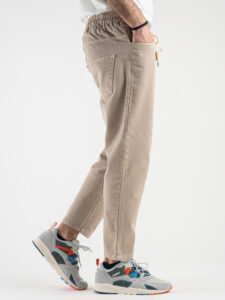ESTASI Jeans cropped con coulisse NEYMAR Beige4