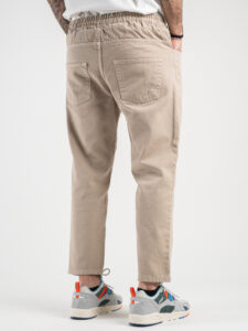 ESTASI Jeans cropped con coulisse NEYMAR Beige5