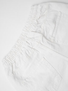 ESTASI Jeans cropped con coulisse NEYMAR Bianco2