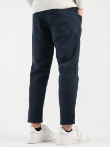 ESTASI Jeans cropped con coulisse NEYMAR Blu1