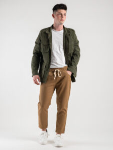 ESTASI Jeans cropped con coulisse NEYMAR Cammello4