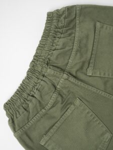 ESTASI Jeans cropped con coulisse NEYMAR Verde2