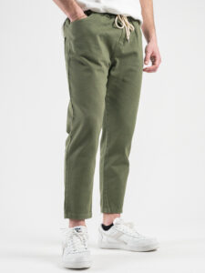 ESTASI Jeans cropped con coulisse NEYMAR Verde6