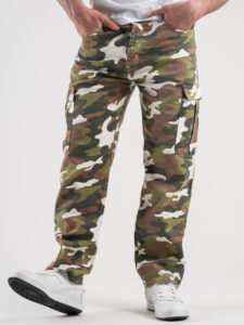 ESTASI Pantalone tasconato camouflage TANGO7