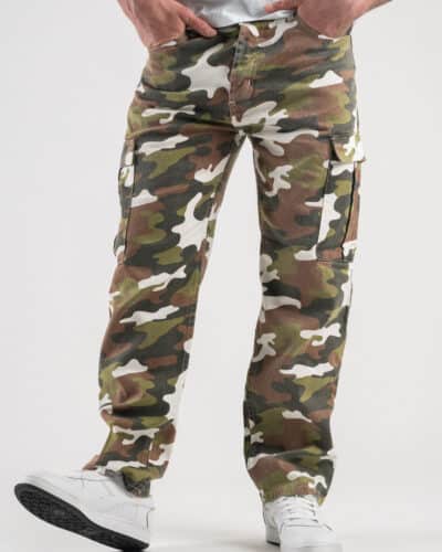 ESTASI Pantalone tasconato camouflage TANGO7 Saldi