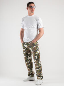 ESTASI Pantalone tasconato camouflage TANGO8