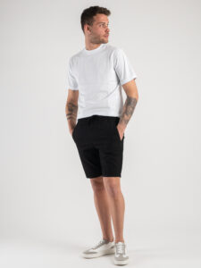 ONLY&SONS Bermuda in misto lino con coulisse LINUS 22024967 Black1