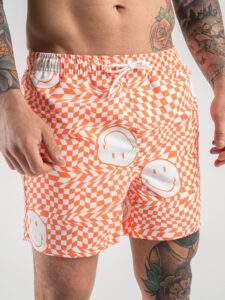 ONLY&SONS Costume a quadretti con smile e tasche frontali TED 22025440 Carnelian1