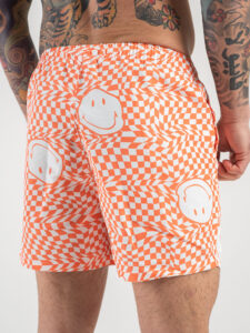 ONLY&SONS Costume a quadretti con smile e tasche frontali TED 22025440 Carnelian2