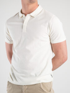ONLY&SONS Polo basica in cotone TRAVIS 22021769 Cloud Dancer3