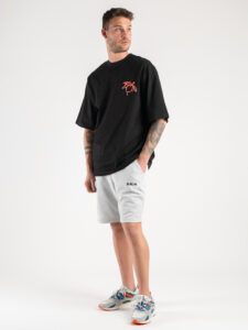 ONLY&SONS T-shirt in cotone con stampa floreale fronte:retro ANDRES 22026060 Black3