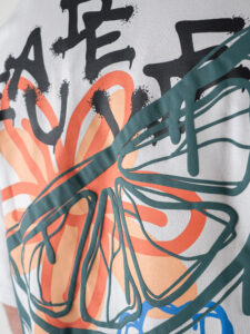ONLY&SONS T-shirt in cotone con stampa floreale fronte:retro ANDRES 22026060 Bright White3