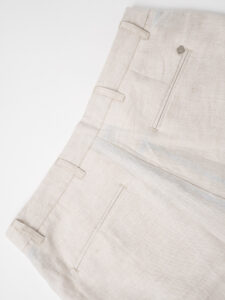 OVER-D Pantalone chinos 100% Lino P28 Sabbia4