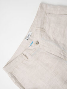 OVER-D Pantalone chinos 100% Lino P28 Sabbia5
