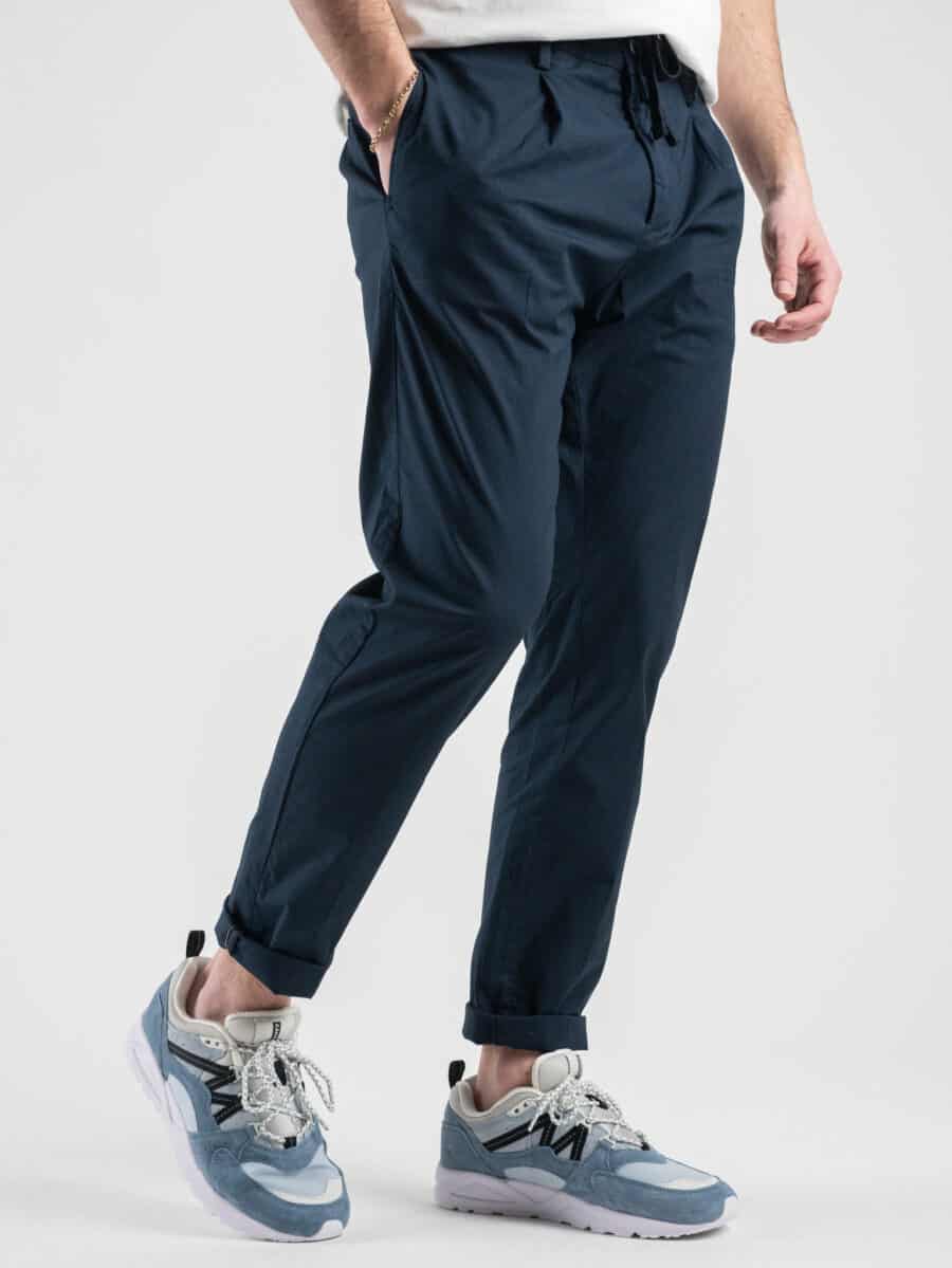 OVER-D Pantamolla leggero con pinces OC1S0S0P04 Blu