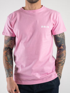 BERNA T-shirt basica con stampa logo sul cuore 230117 Bubble2