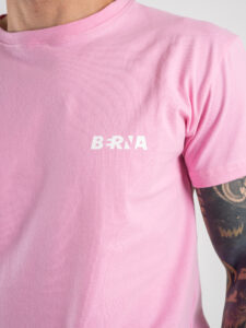 BERNA T-shirt basica con stampa logo sul cuore 230117 Bubble3