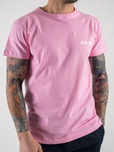 BERNA T-shirt basica con stampa logo sul cuore 230117 Bubble5