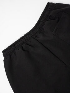Coordinato giacchetta sportiva + Pantalone morbido coulisse LIVERPOOL Nero (1)