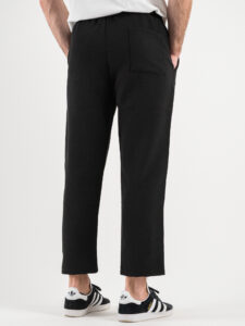 Coordinato giacchetta sportiva + Pantalone morbido coulisse LIVERPOOL Nero (10)
