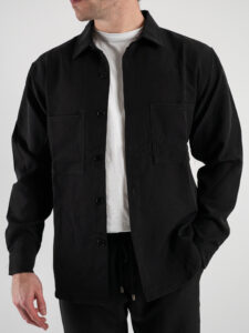 Coordinato giacchetta sportiva + Pantalone morbido coulisse LIVERPOOL Nero (2)