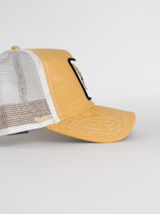 GOORIN BROS Cappellino giallo con patch bianca stampa ape QUEEN2