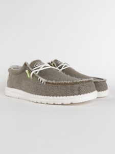 HEY DUDE Wally Braided Fossil3