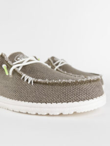 HEY DUDE Wally Braided Fossil4