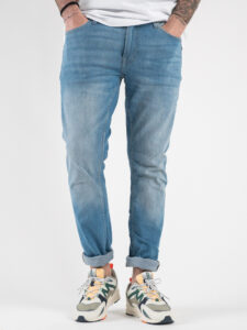 ONLY&SONS Jeans chiaro slim fit elesticizzato LOOM 22023021 Blue Denim5