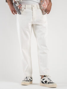 ONLY&SONS Jeans cropped senza rotture AVI CROP 22026595 White4