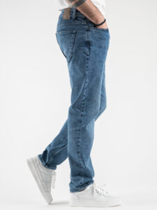 ONLY&SONS Jeans termico elesticizzato leggermente slavato WEFT 22021886 Blue Denim3