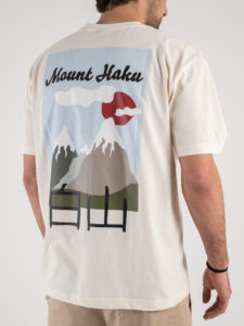 ONLY&SONS T-shirt 100% Cotone con stampa Japan fronte:retro SJP 22026087 Antique White1