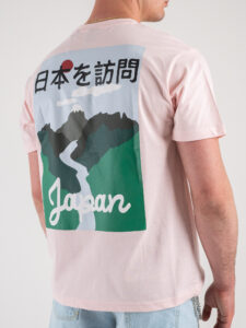 ONLY&SONS T-shirt 100% Cotone con stampa Japan fronte:retro SJP 22026087 Blushing Bride1