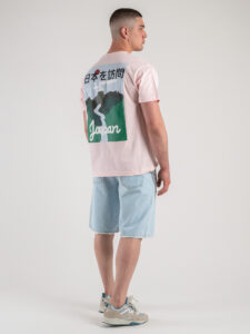 ONLY&SONS T-shirt 100% Cotone con stampa Japan fronte:retro SJP 22026087 Blushing Bride5